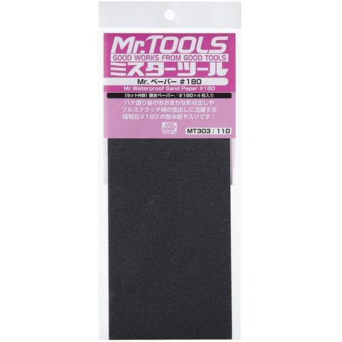 MT303 Mr. Waterproof Sand Paper #180, GSI Tools