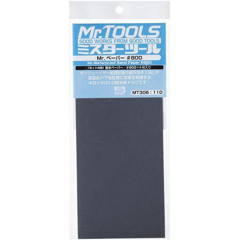 MT306 Mr. Waterproof Sand Paper #800, GSI Tools