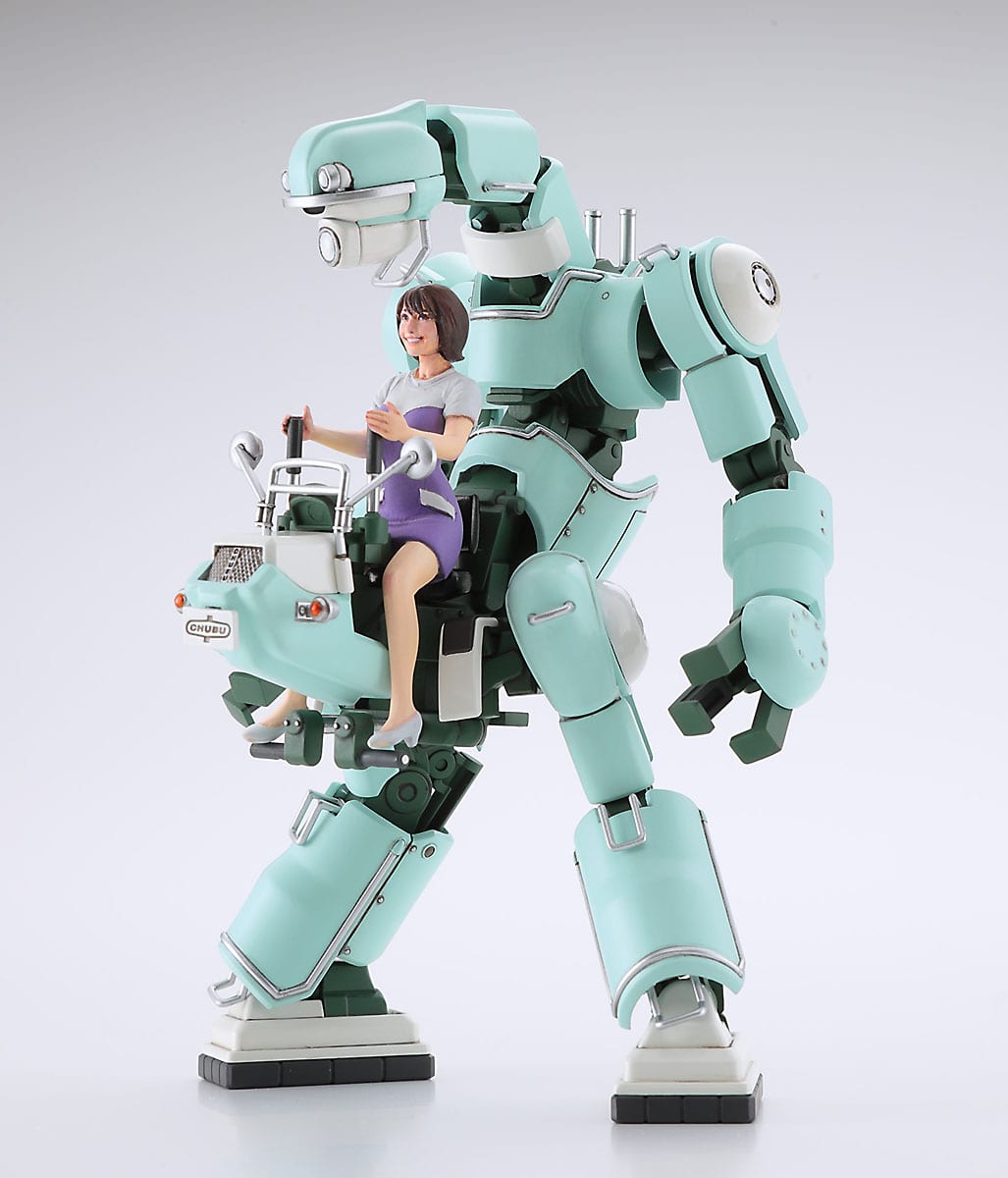 Hasegawa 1:35 CHUBU #01 "Light Green & Green" Lightweight Mechatrobot
