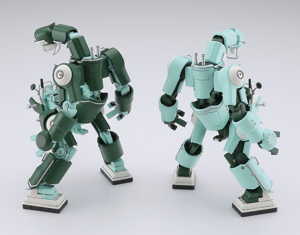 Hasegawa 1:35 CHUBU #01 "Light Green & Green" Lightweight Mechatrobot