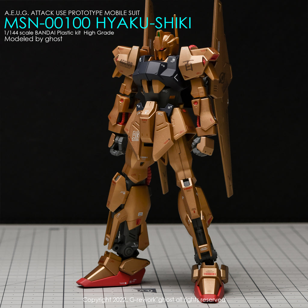 G-REWORK - [HG] HYAKU-SHIKI (REVIVE Ver.) Water Decal