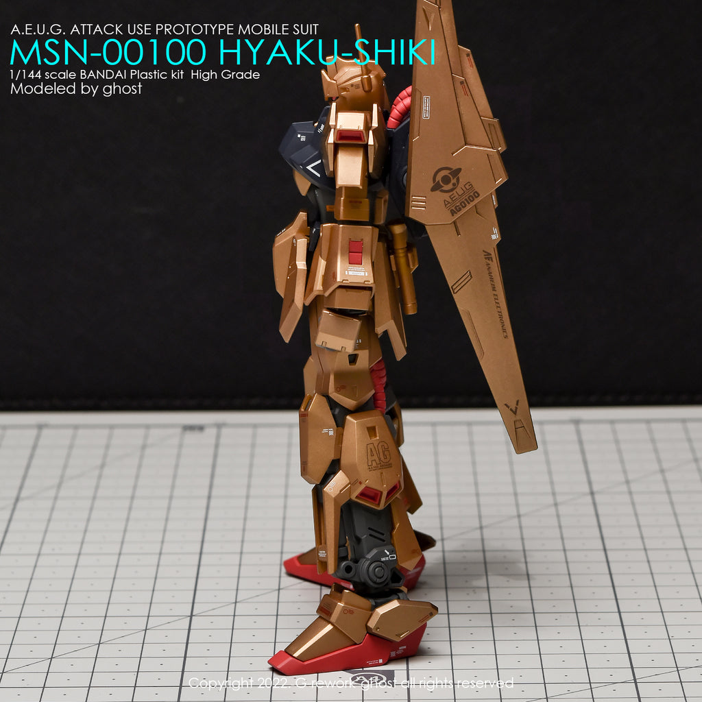 G-REWORK - [HG] HYAKU-SHIKI (REVIVE Ver.) Water Decal