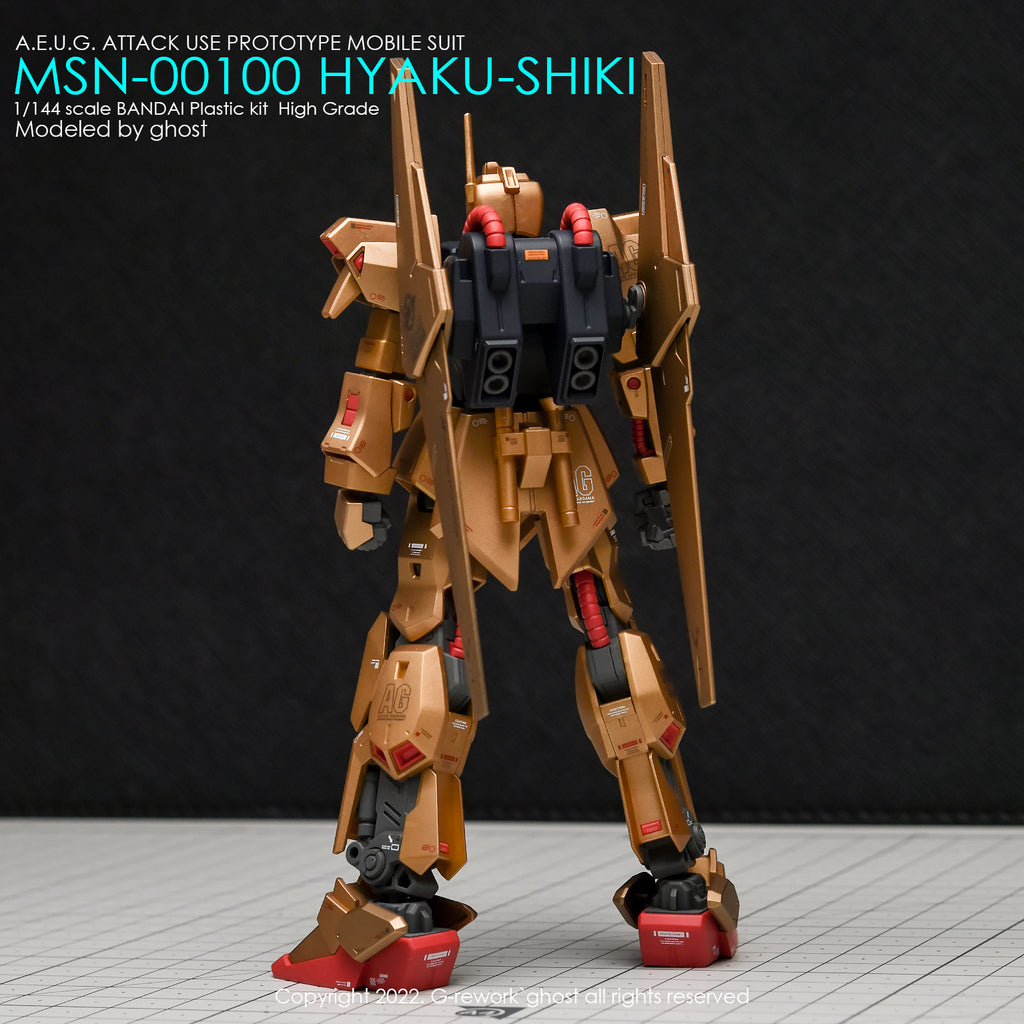 G-REWORK - [HG] HYAKU-SHIKI (REVIVE Ver.) Water Decal