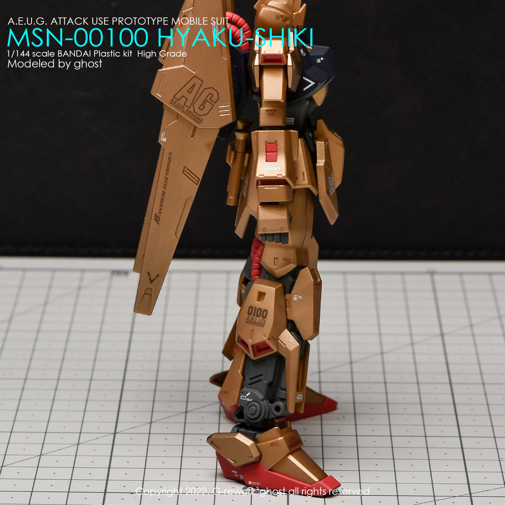 G-REWORK - [HG] HYAKU-SHIKI (REVIVE Ver.) Water Decal
