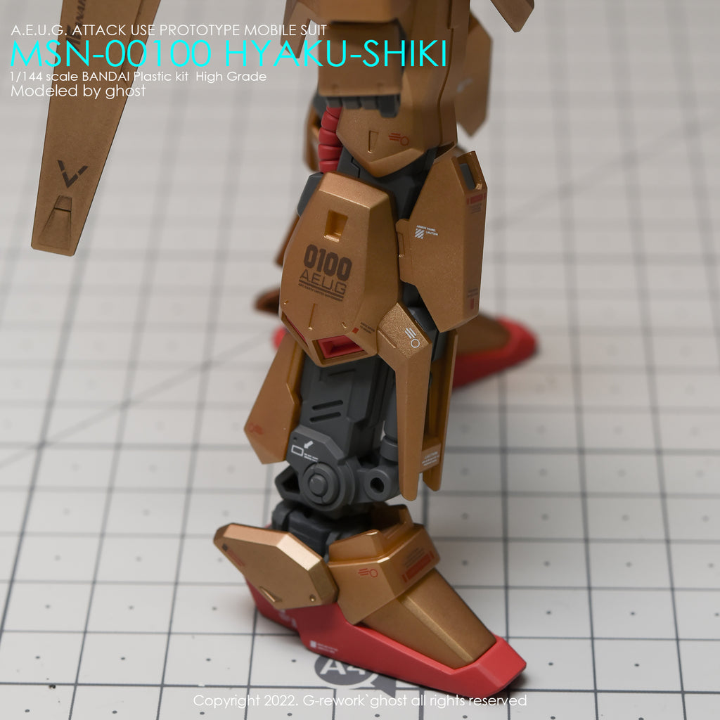 G-REWORK - [HG] HYAKU-SHIKI (REVIVE Ver.) Water Decal