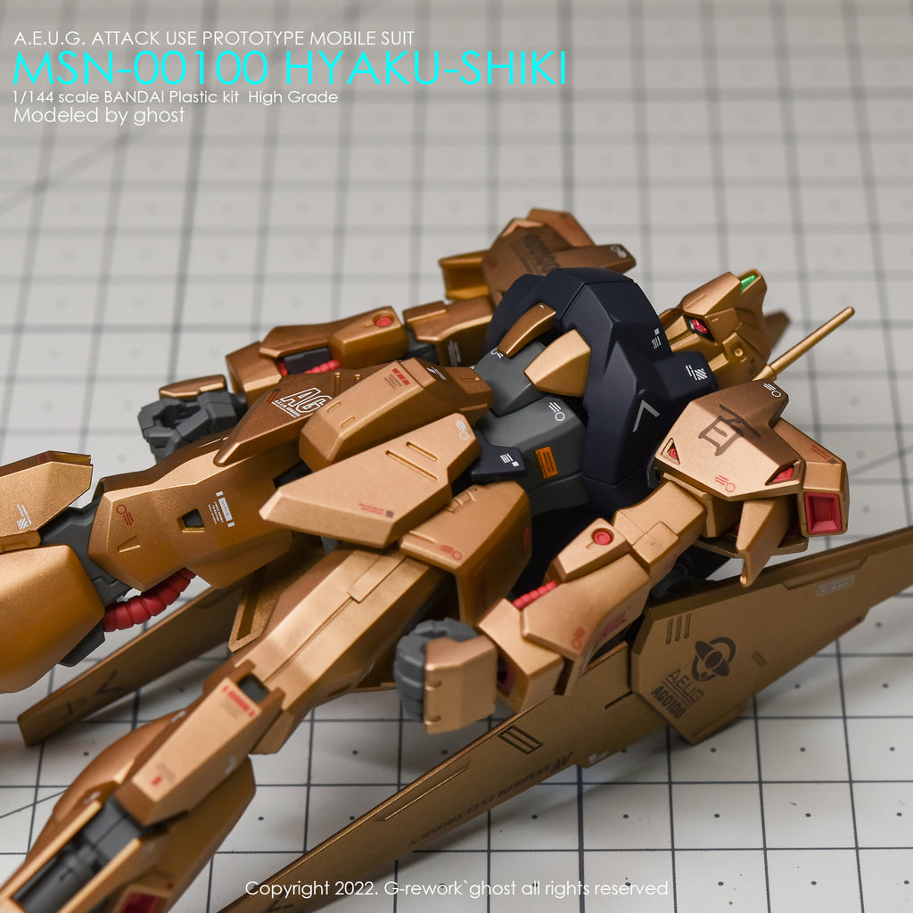 G-REWORK - [HG] HYAKU-SHIKI (REVIVE Ver.) Water Decal