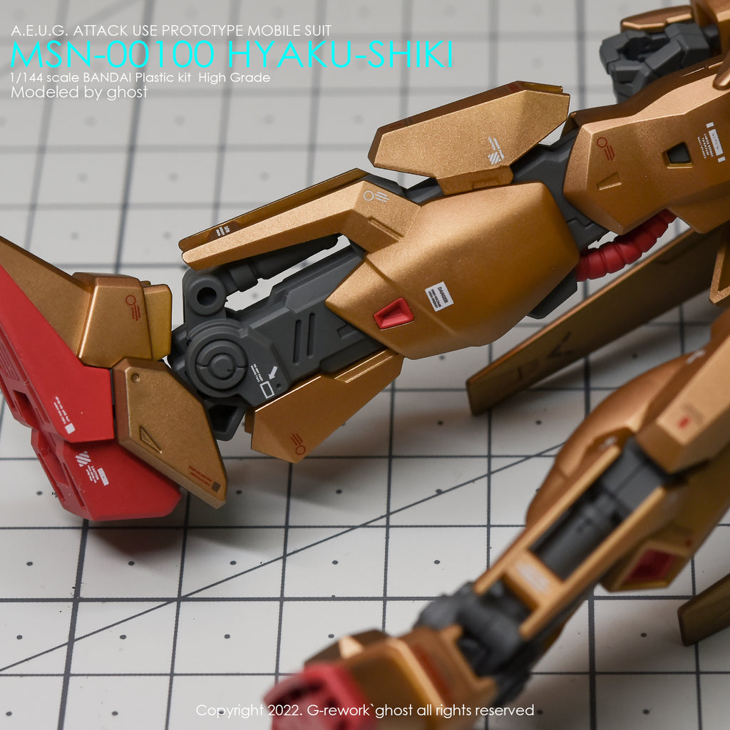 G-REWORK - [HG] HYAKU-SHIKI (REVIVE Ver.) Water Decal