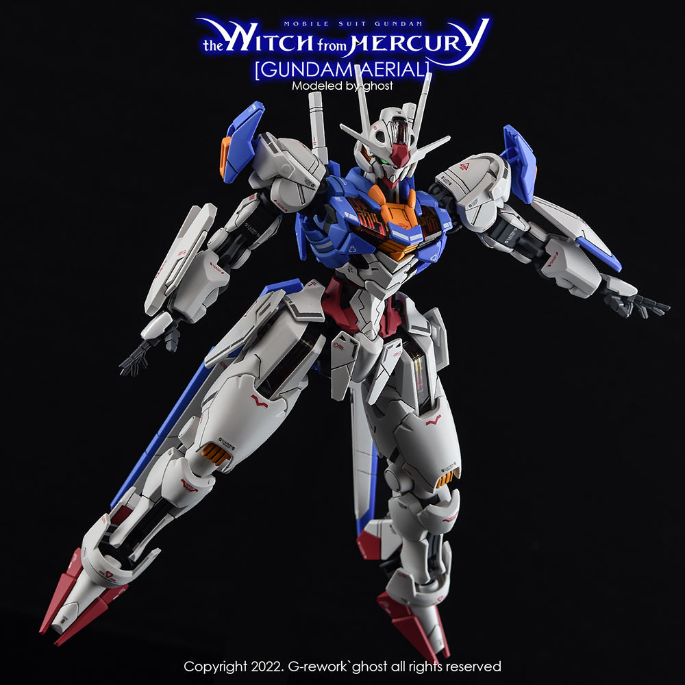 G-REWORK - [HG] [ the witch from mercury]  Aerial Water Decal