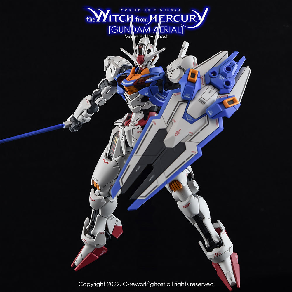 G-REWORK - [HG] [ the witch from mercury]  Aerial Water Decal