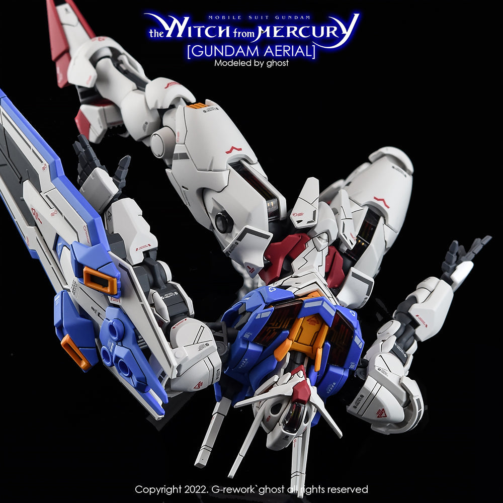 G-REWORK - [HG] [ the witch from mercury]  Aerial Water Decal