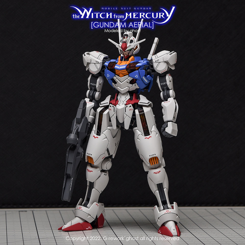 G-REWORK - [HG] [ the witch from mercury]  Aerial Water Decal