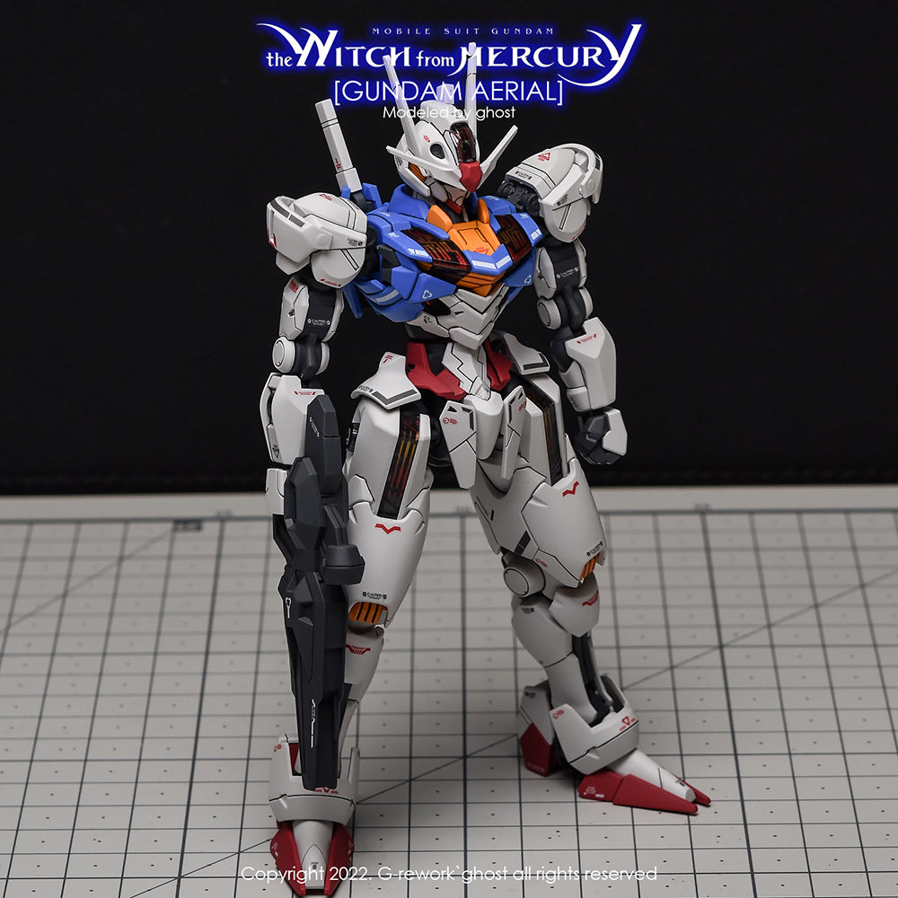 G-REWORK - [HG] [ the witch from mercury]  Aerial Water Decal