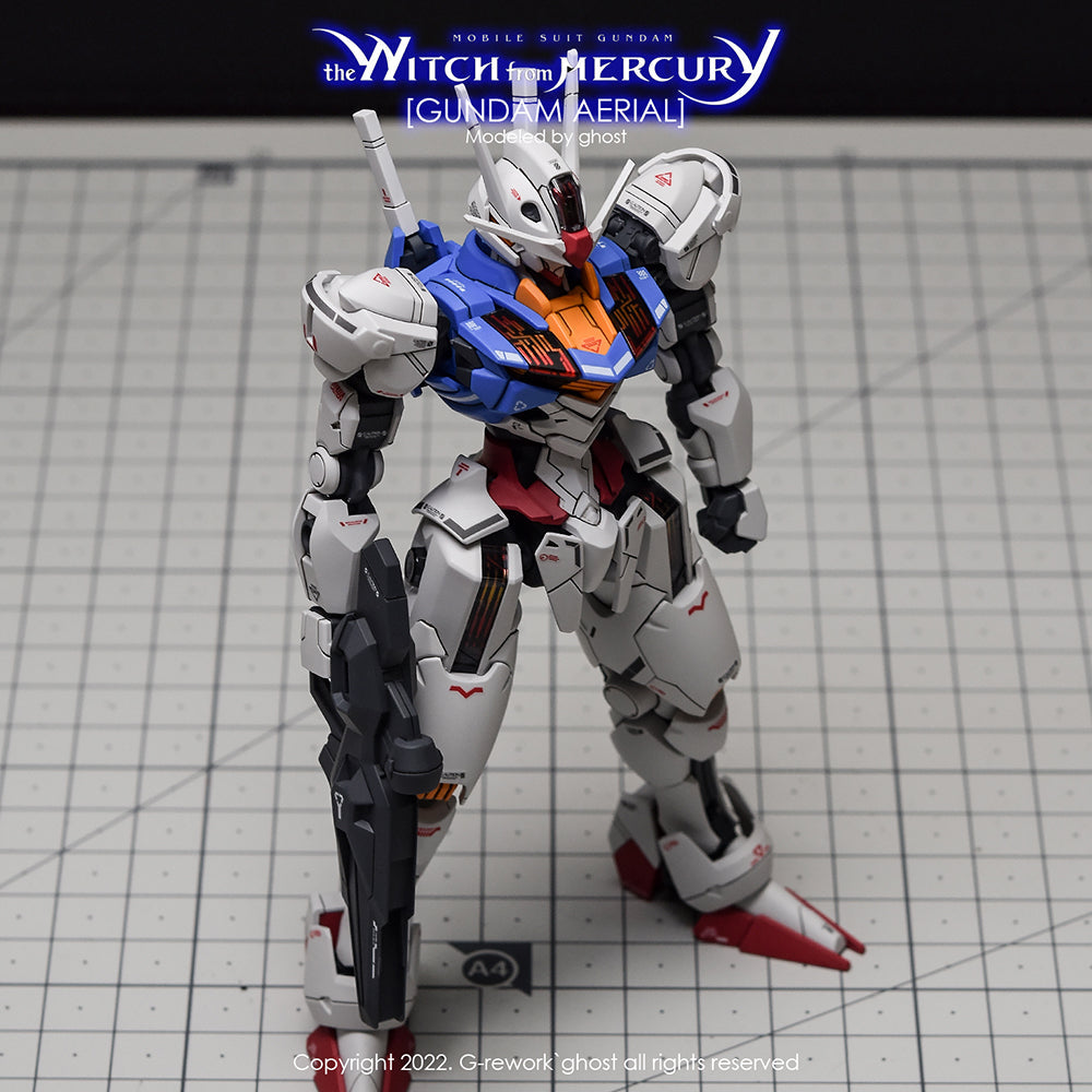 G-REWORK - [HG] [ the witch from mercury]  Aerial Water Decal