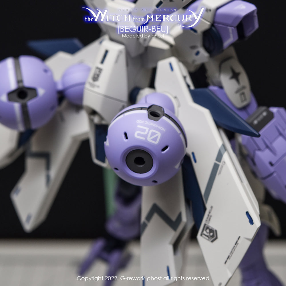 G-REWORK - [HG] [ the witch from mercury]  BEGUIR BEU Water Decal