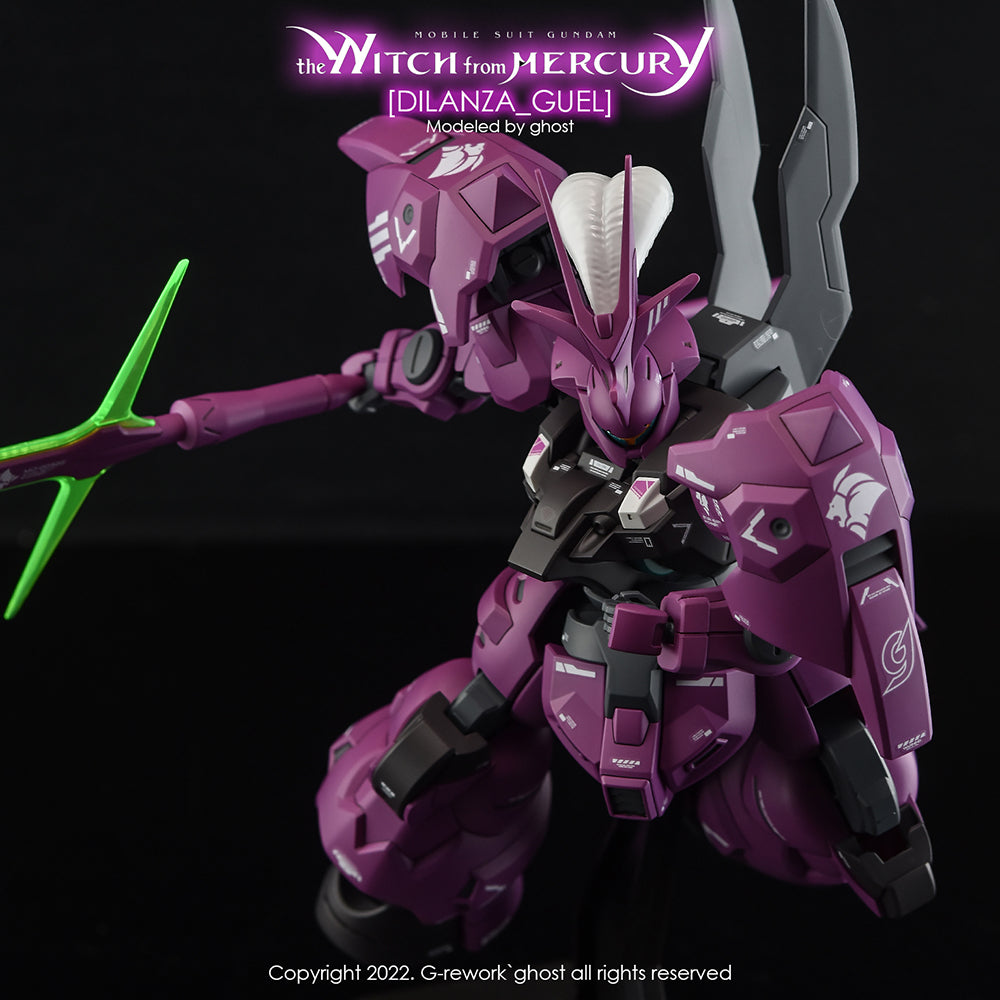 G-REWORK - [HG] [ the witch from mercury]  Guel's Dilanza Water Decal