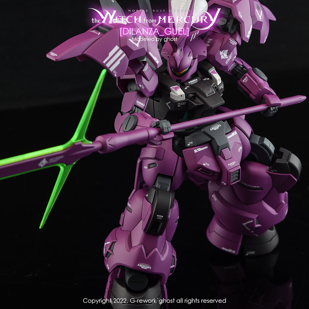 G-REWORK - [HG] [ the witch from mercury]  Guel's Dilanza Water Decal
