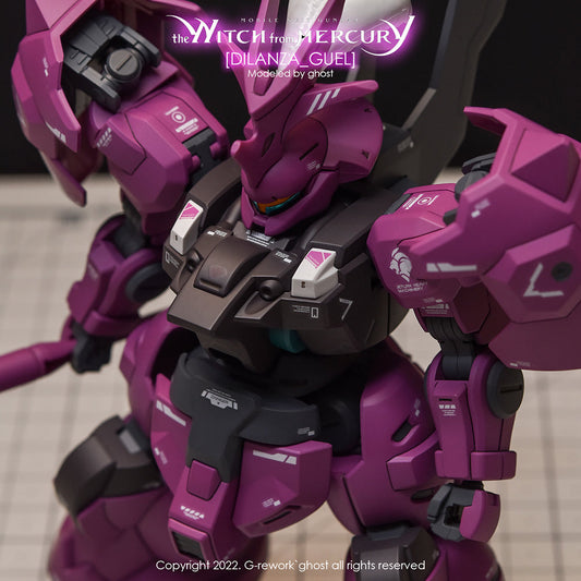 G-REWORK - [HG] [ the witch from mercury]  Guel's Dilanza Water Decal