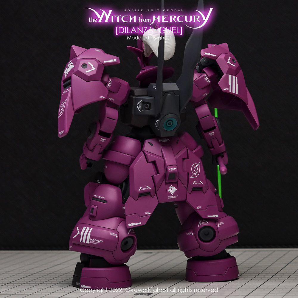 G-REWORK - [HG] [ the witch from mercury]  Guel's Dilanza Water Decal