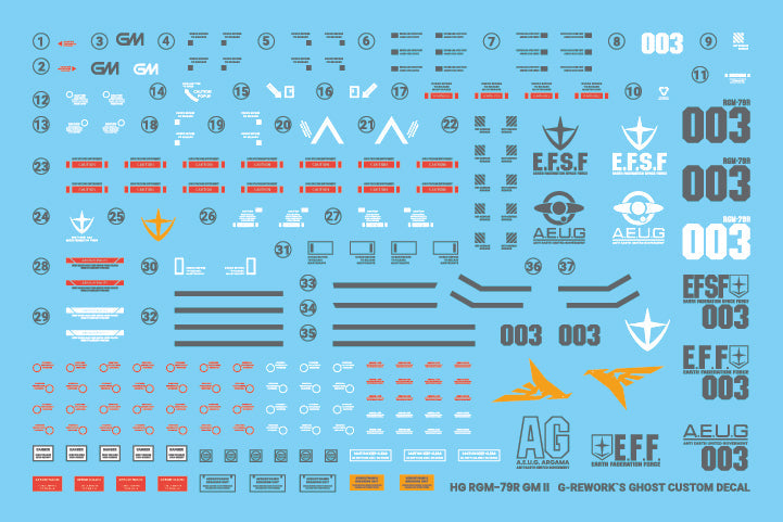 G-REWORK - [HG] RMS-179 GMII Water Decal
