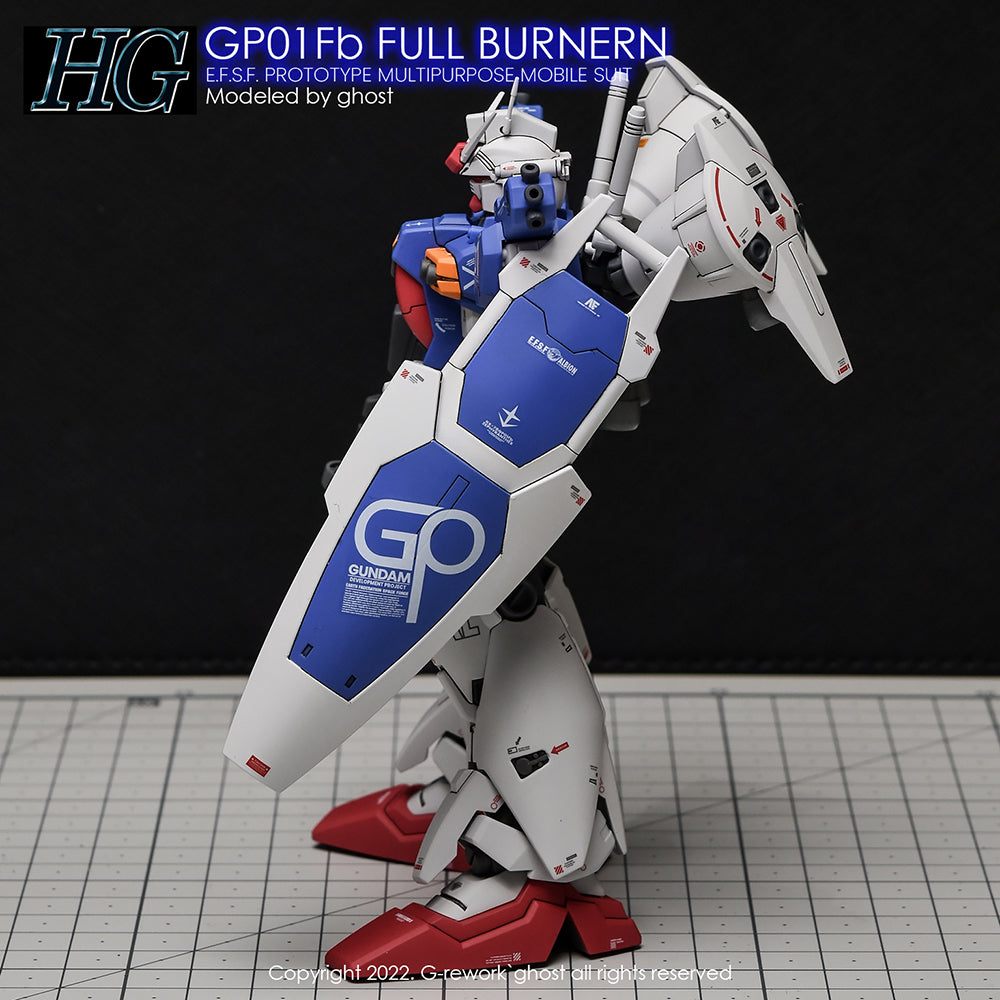G-REWORK - [HG] GUNDAM GP01Fb  FULL BURNERN Water Decal