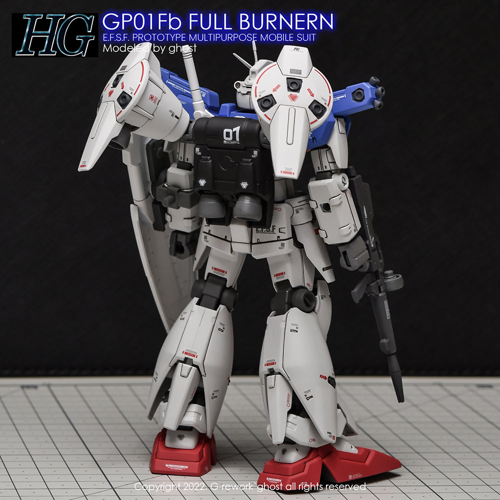 G-REWORK - [HG] GUNDAM GP01Fb  FULL BURNERN Water Decal