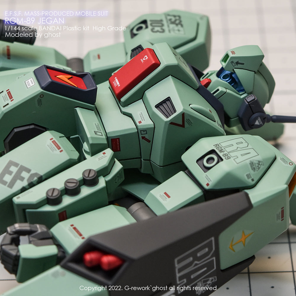 G-REWORK - [HG] RGM-89 JEGAN Water Decal