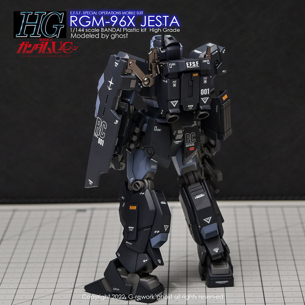 G-REWORK - [HG] RGM-96X JESTA Water Decal