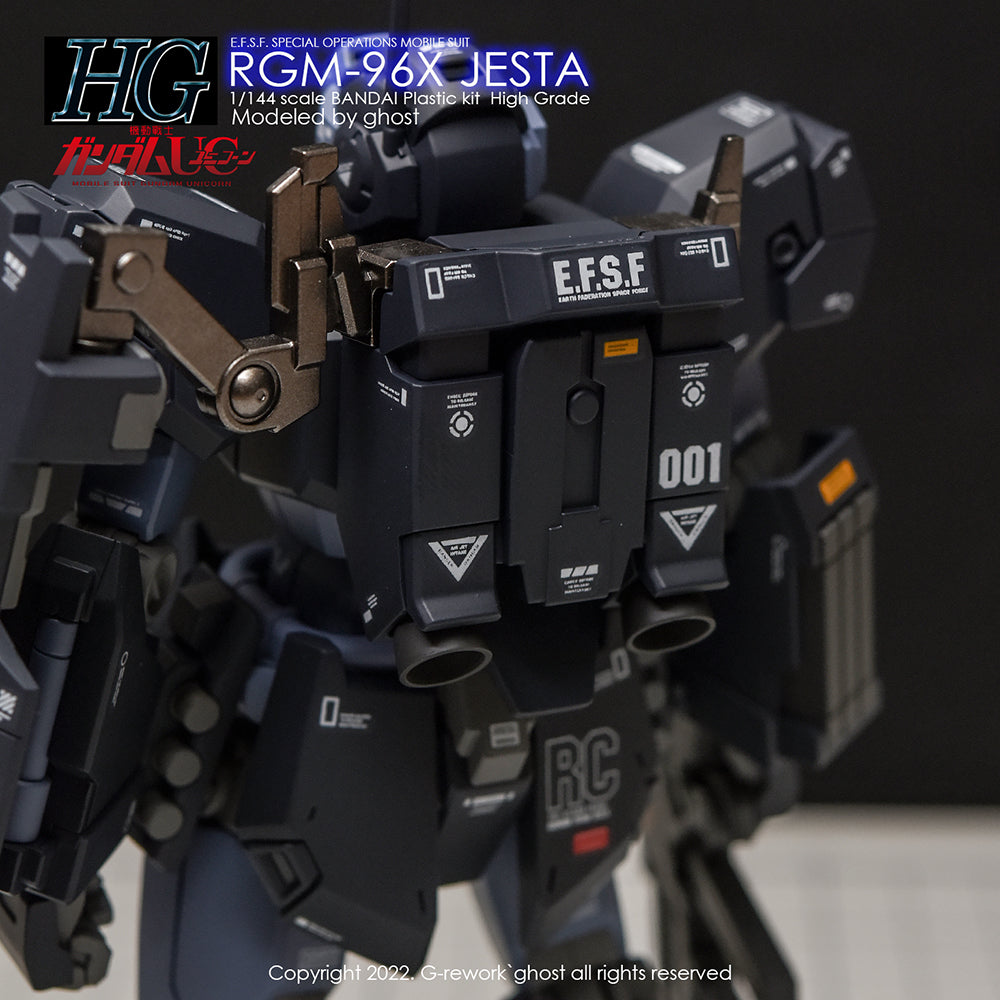 G-REWORK - [HG] RGM-96X JESTA Water Decal