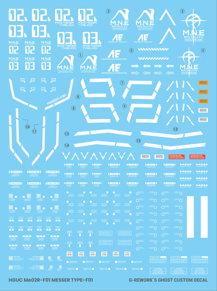 G-REWORK - [HG] MESSER Water Decal