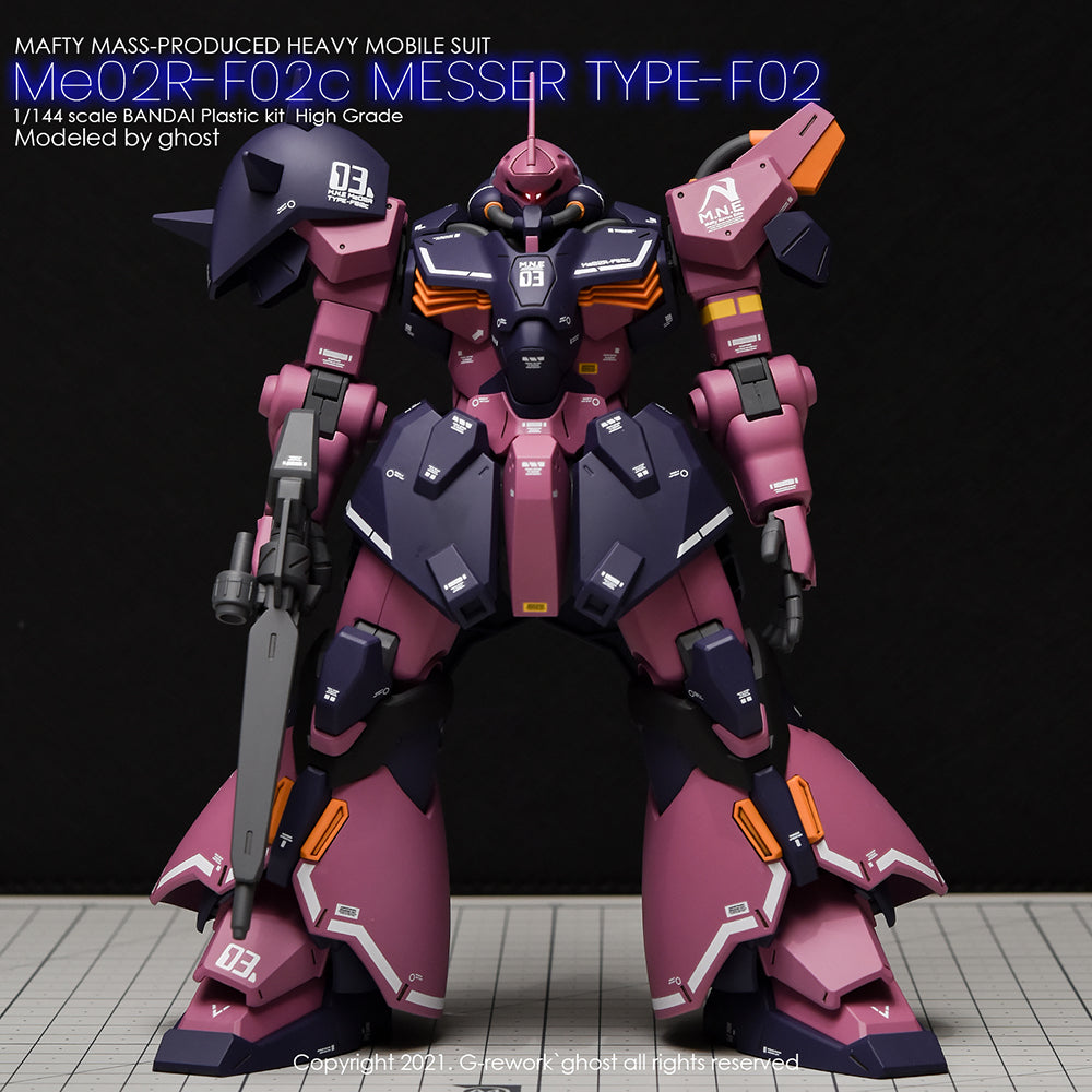G-REWORK - [HG] MESSER COMMANDER TYPE Water Decal