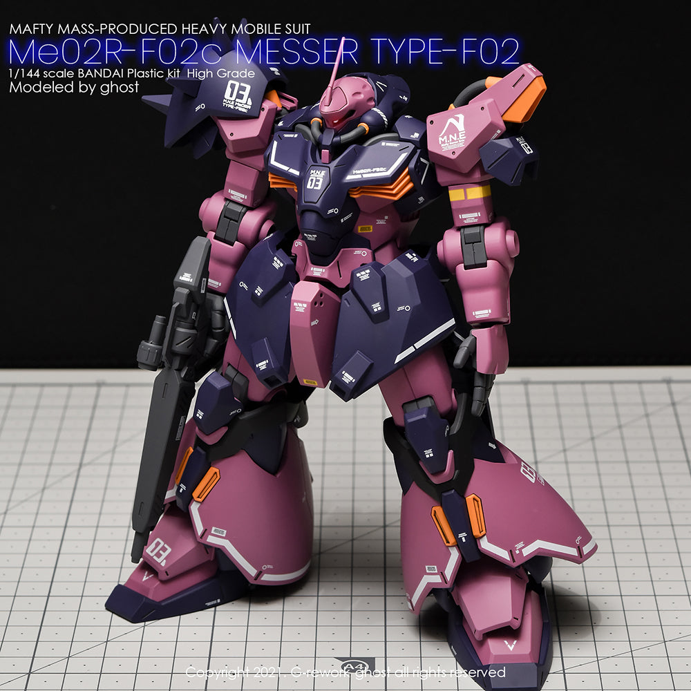 G-REWORK - [HG] MESSER COMMANDER TYPE Water Decal