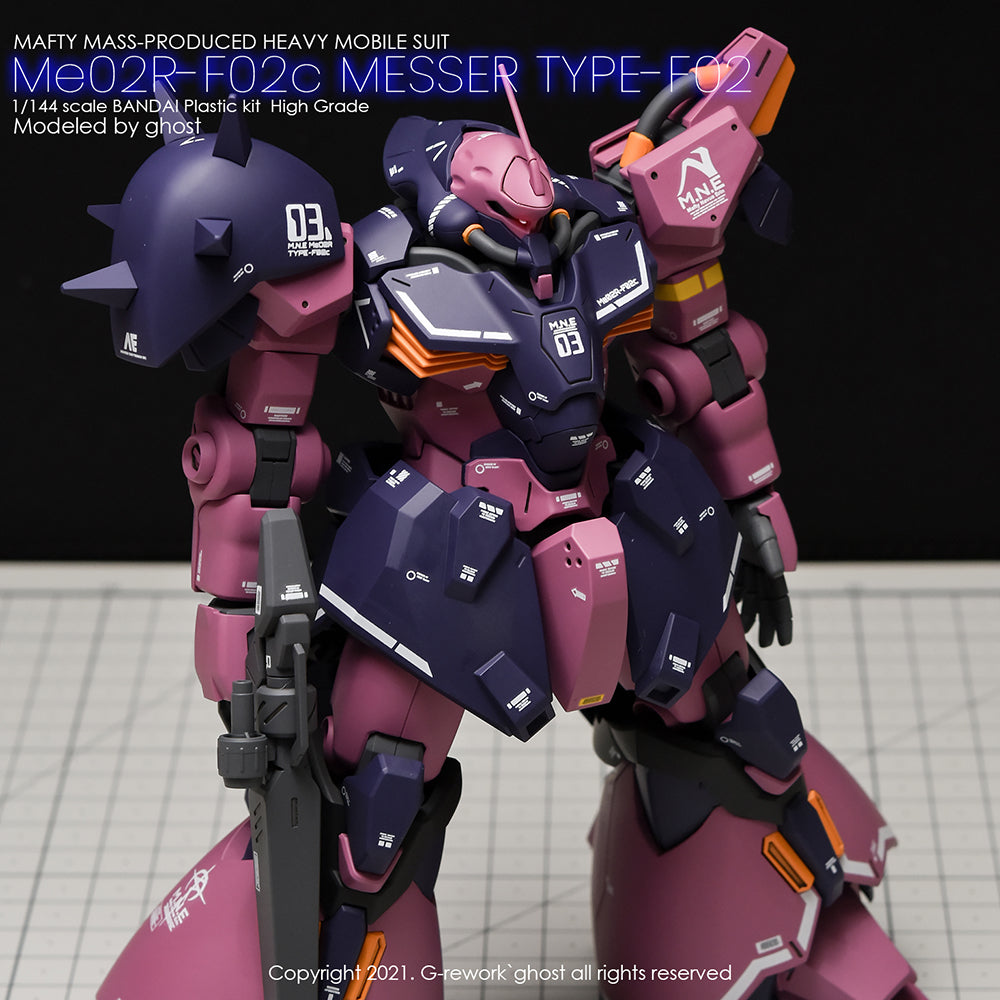 G-REWORK - [HG] MESSER COMMANDER TYPE Water Decal