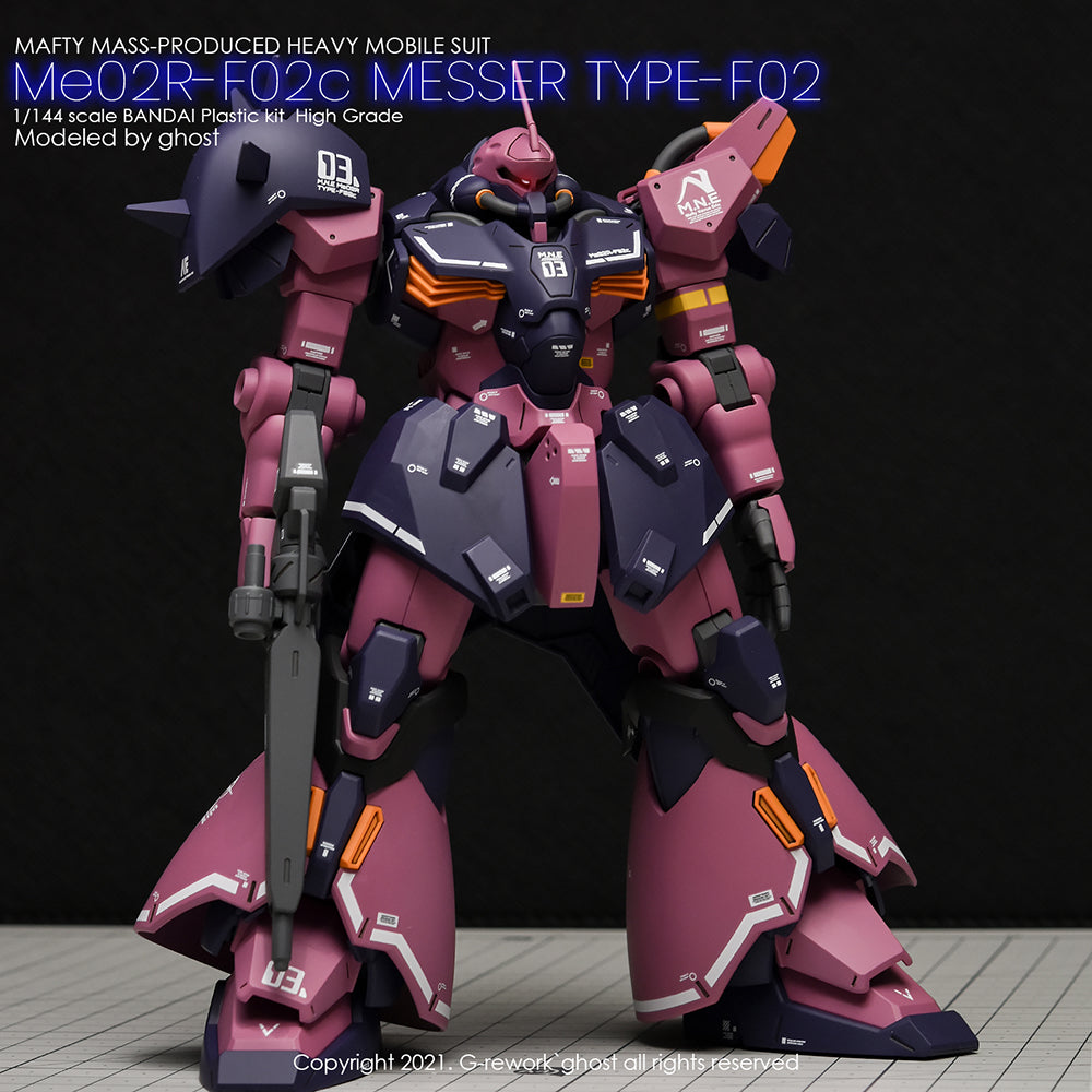G-REWORK - [HG] MESSER COMMANDER TYPE Water Decal
