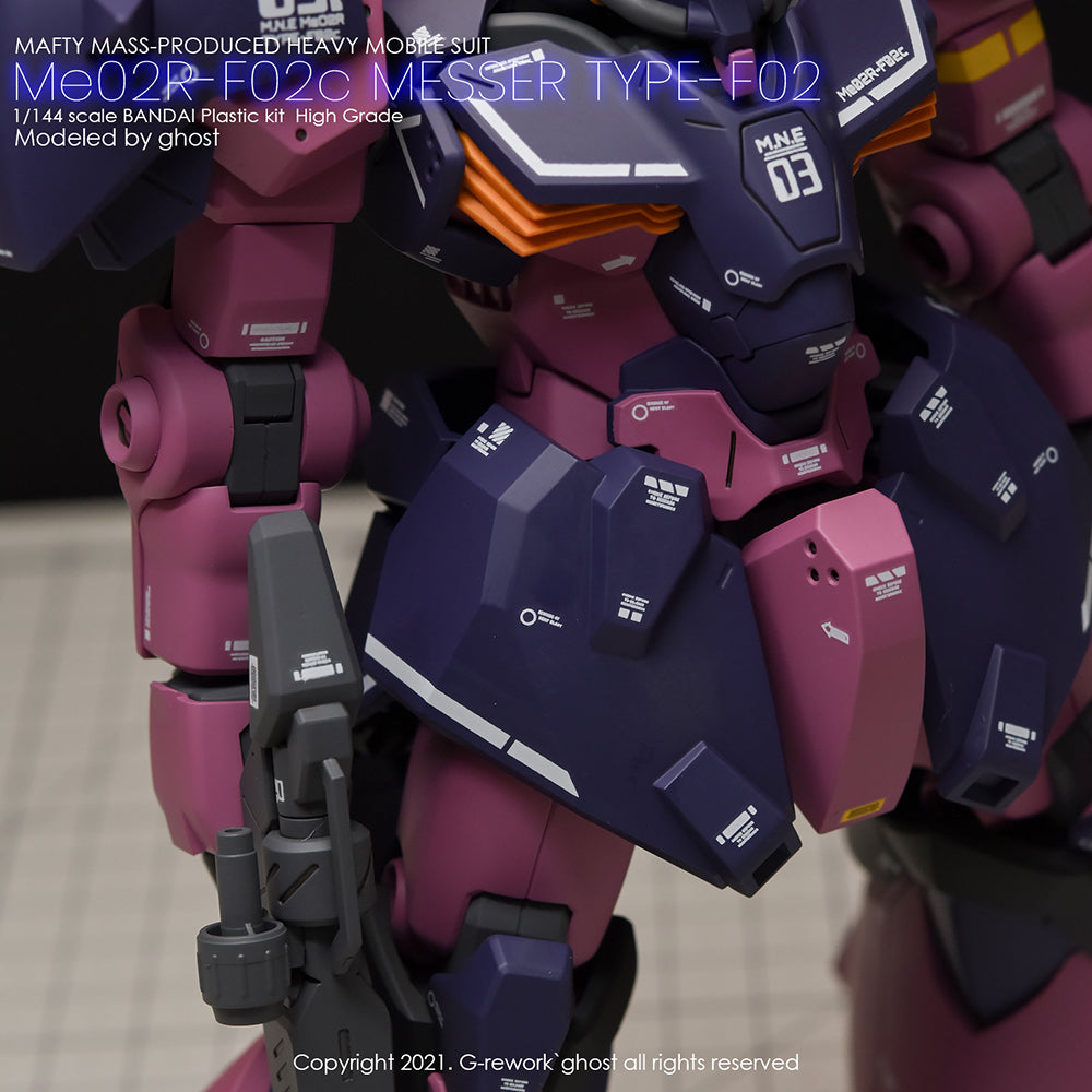 G-REWORK - [HG] MESSER COMMANDER TYPE Water Decal