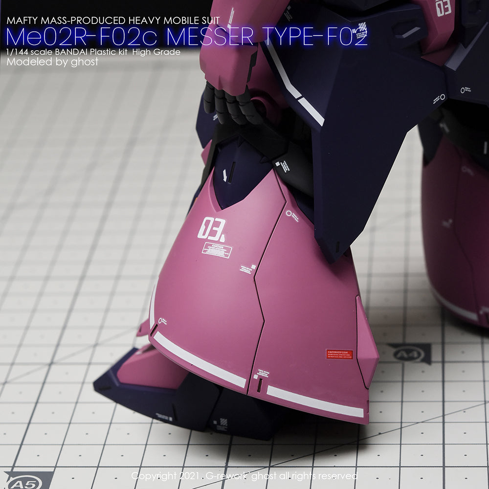 G-REWORK - [HG] MESSER COMMANDER TYPE Water Decal