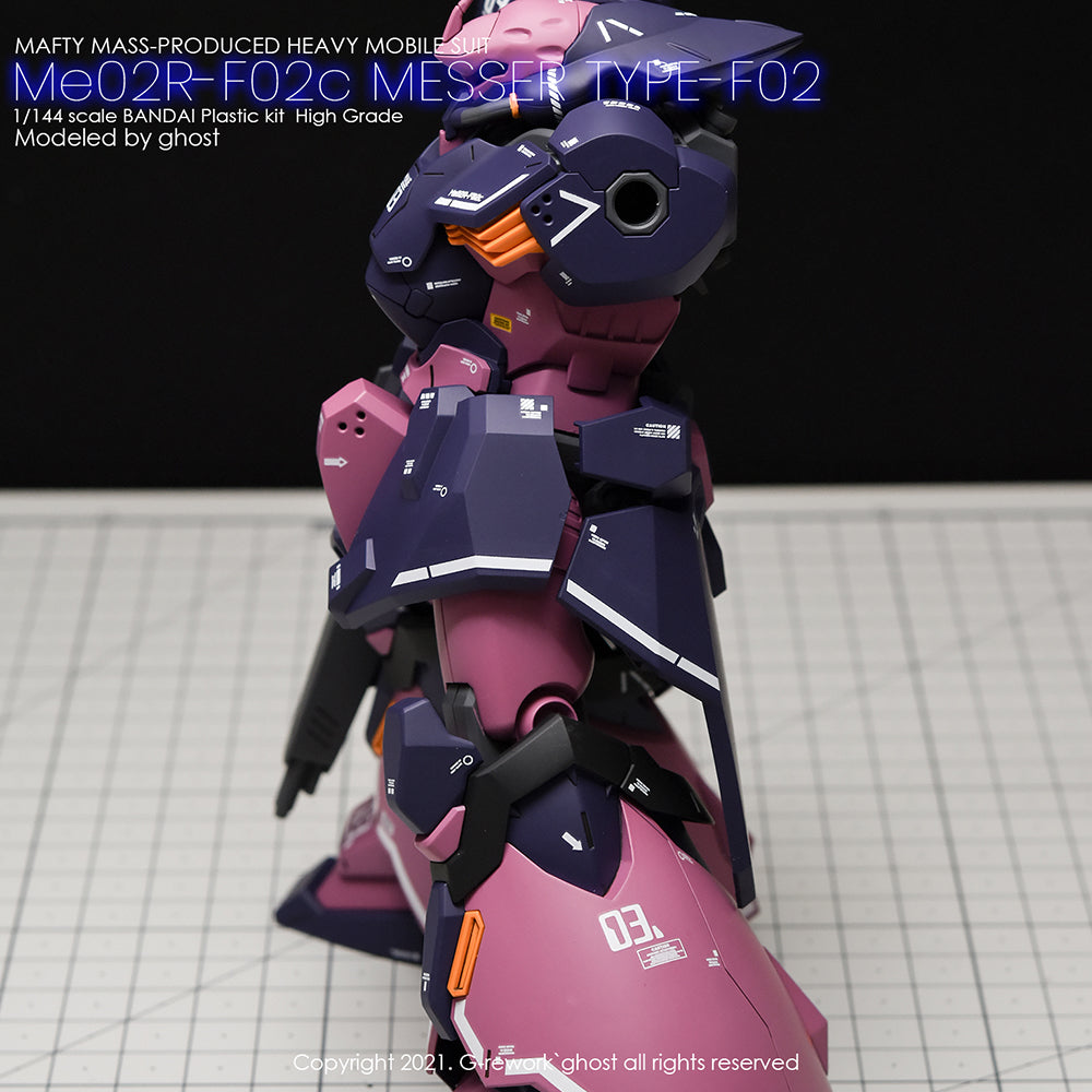 G-REWORK - [HG] MESSER COMMANDER TYPE Water Decal