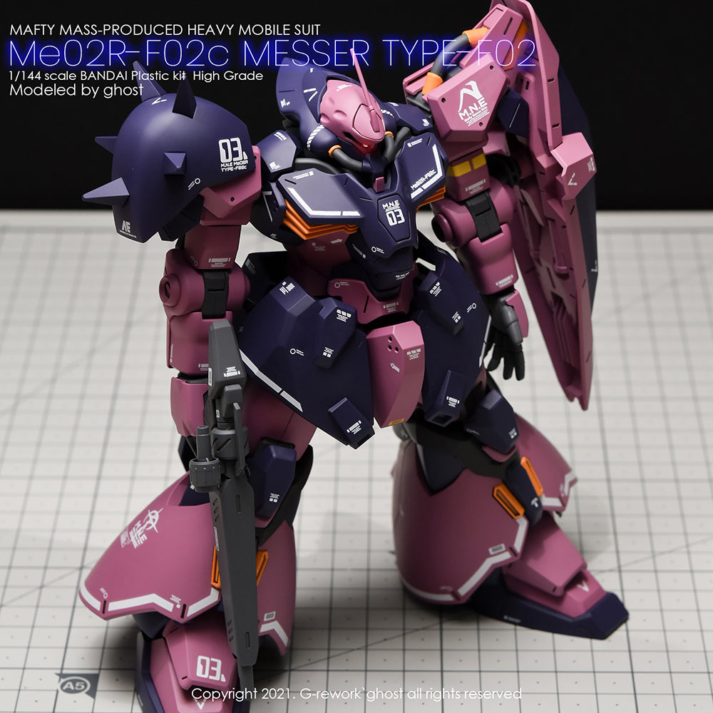 G-REWORK - [HG] MESSER COMMANDER TYPE Water Decal