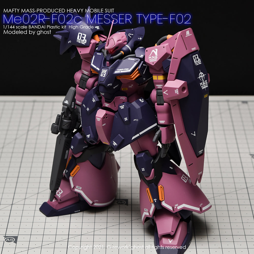 G-REWORK - [HG] MESSER COMMANDER TYPE Water Decal