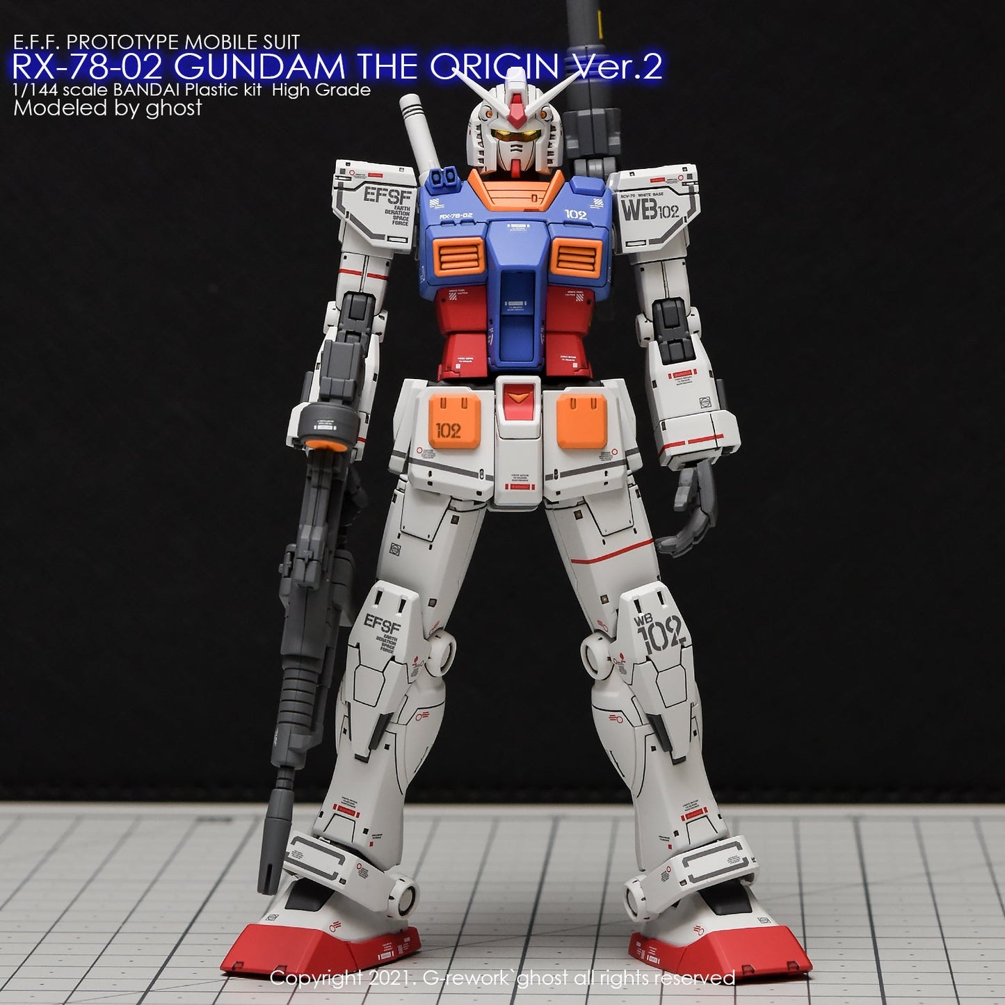 G-REWORK - [HG] GTO GUNDAM RX-78-2 Water Decal