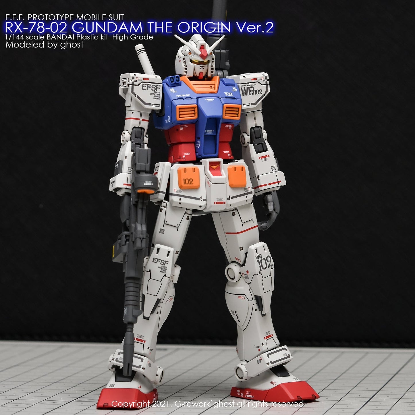 G-REWORK - [HG] GTO GUNDAM RX-78-2 Water Decal