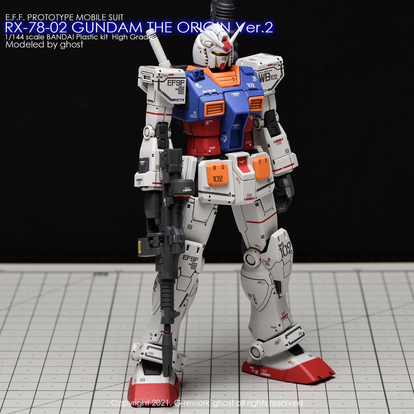 G-REWORK - [HG] GTO GUNDAM RX-78-2 Water Decal