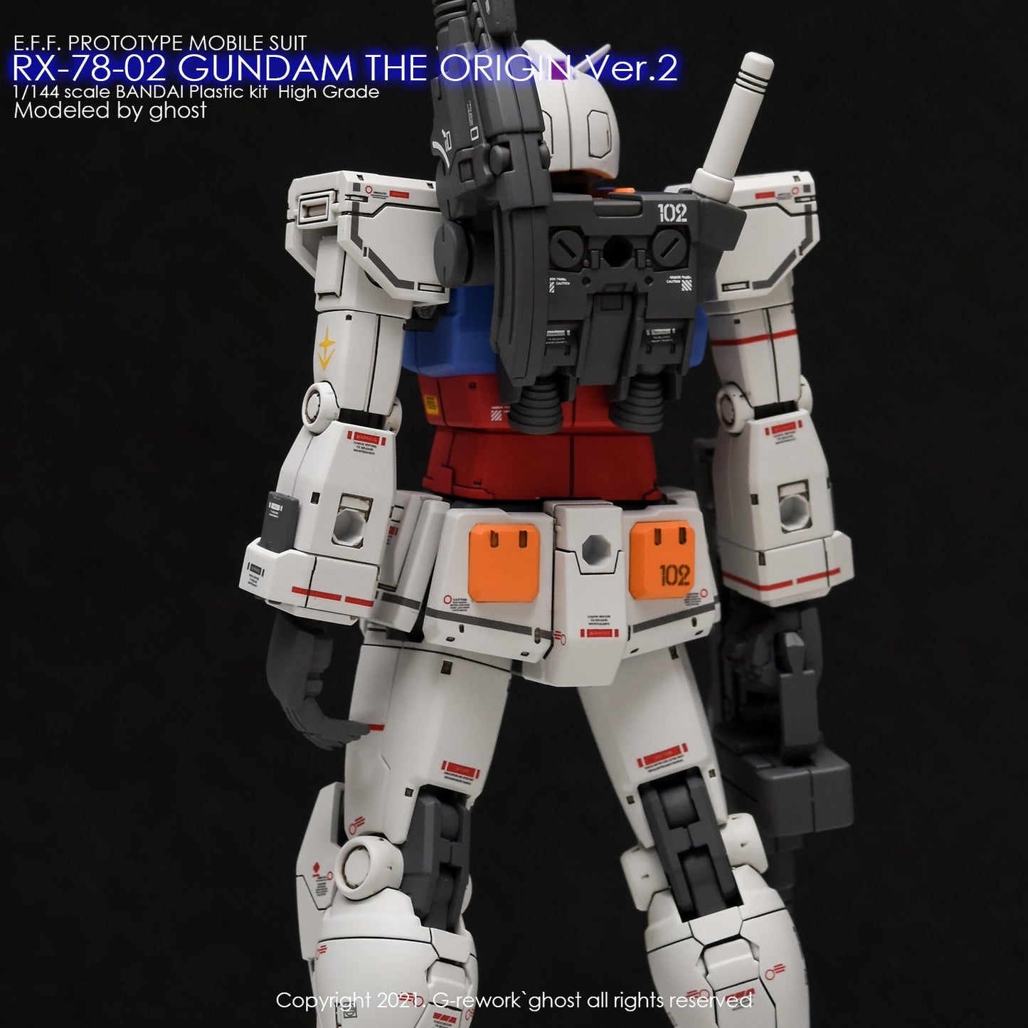 G-REWORK - [HG] GTO GUNDAM RX-78-2 Water Decal