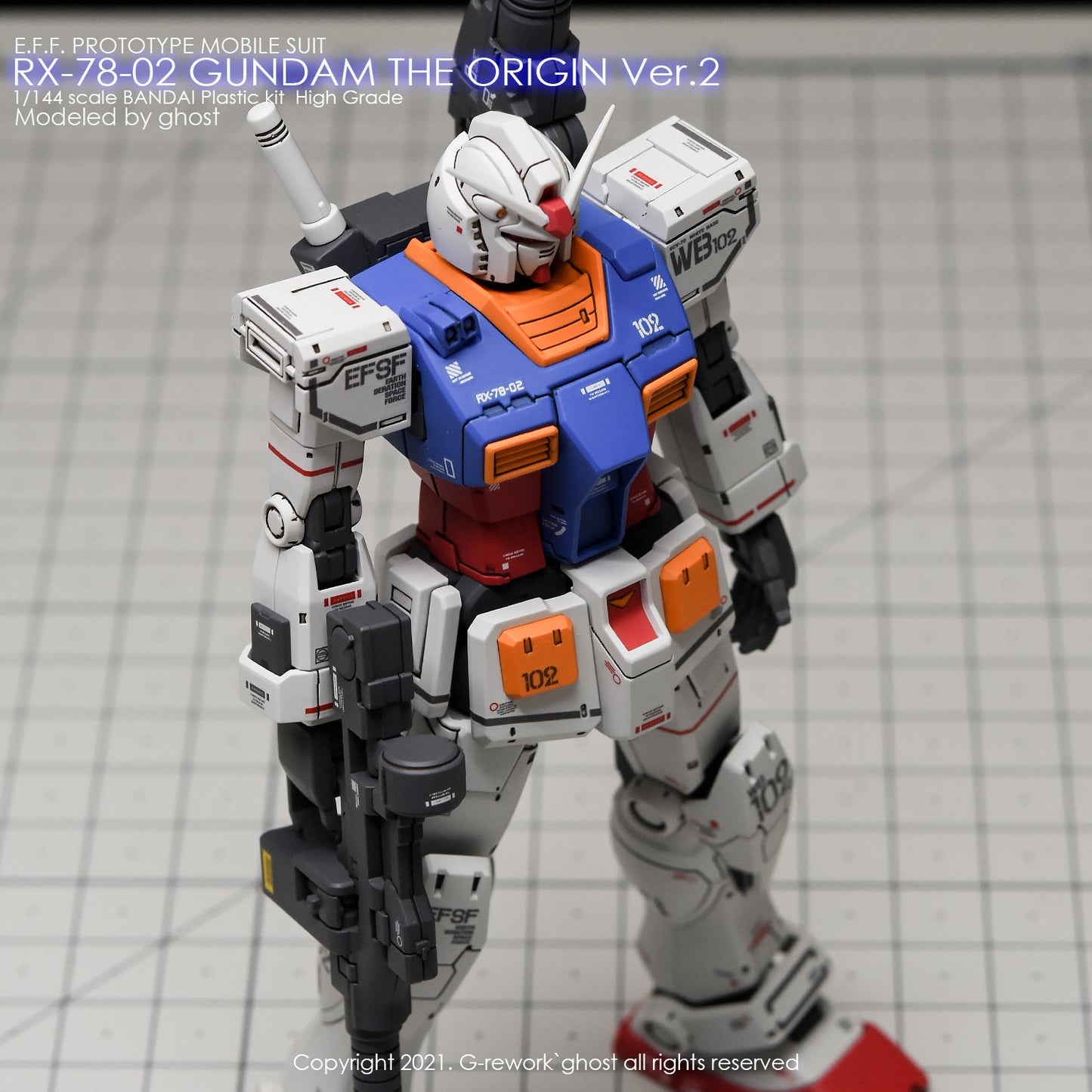 G-REWORK - [HG] GTO GUNDAM RX-78-2 Water Decal