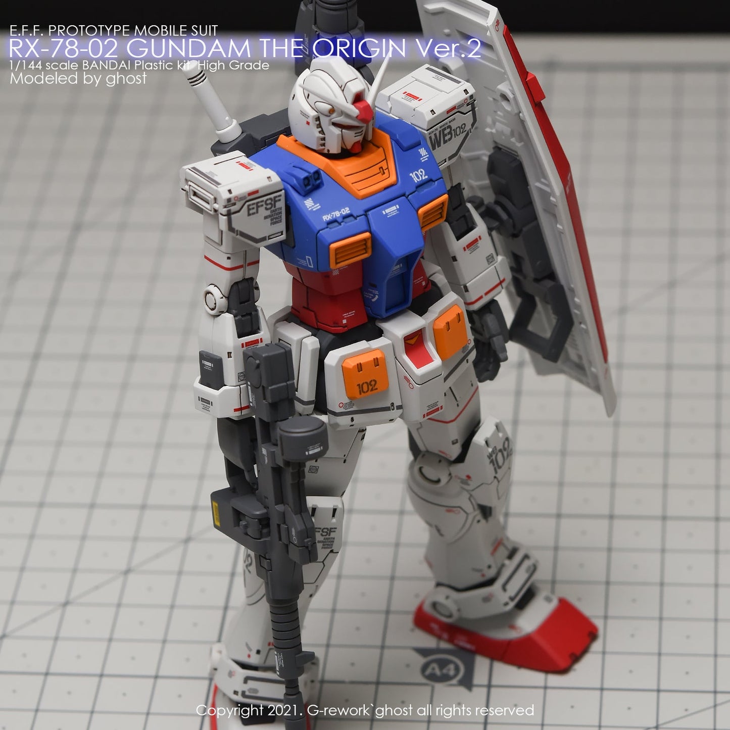 G-REWORK - [HG] GTO GUNDAM RX-78-2 Water Decal