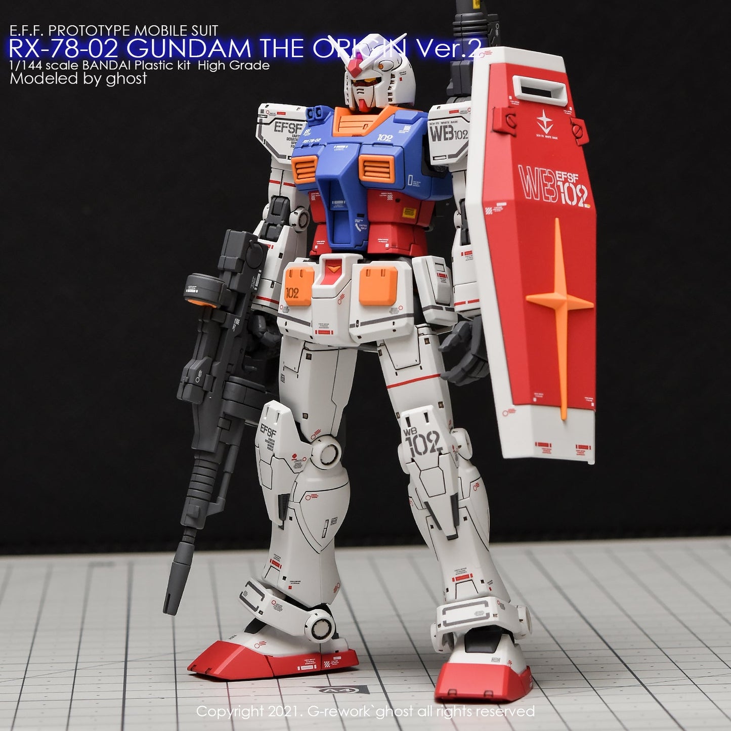 G-REWORK - [HG] GTO GUNDAM RX-78-2 Water Decal