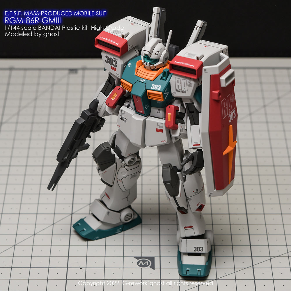 G-REWORK - [HG] RGM-86R GMIII Water Decal