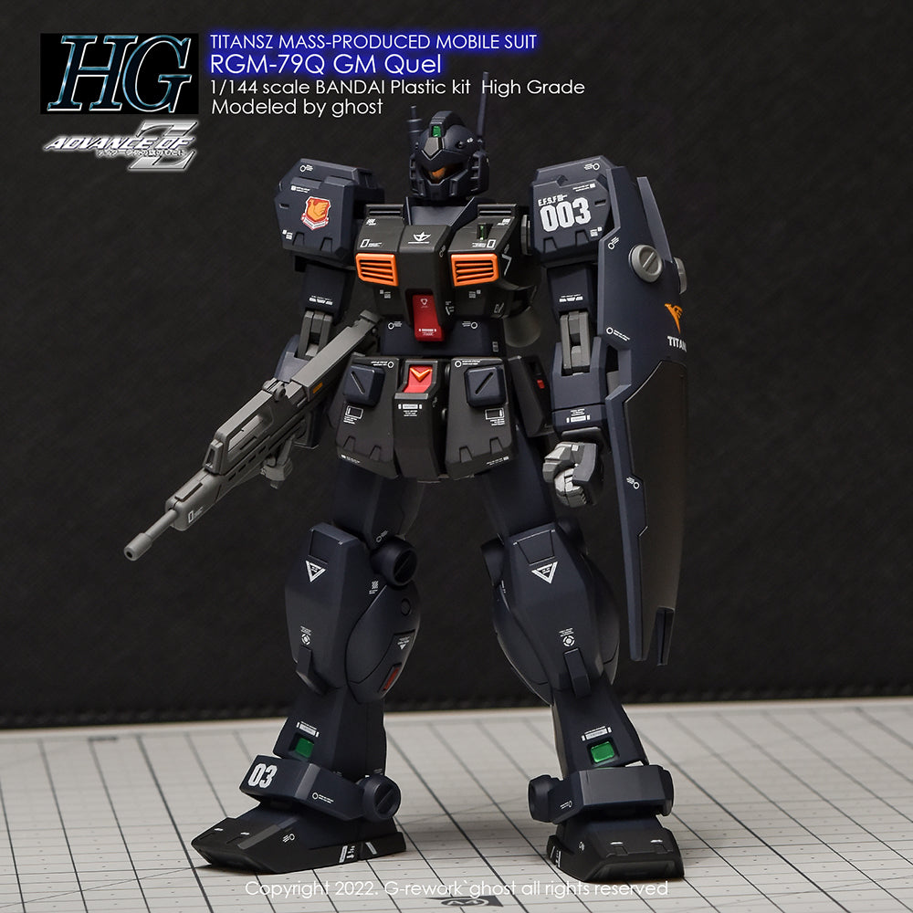 G-REWORK - [HG] RGM-79Q GM Quel Water Decal