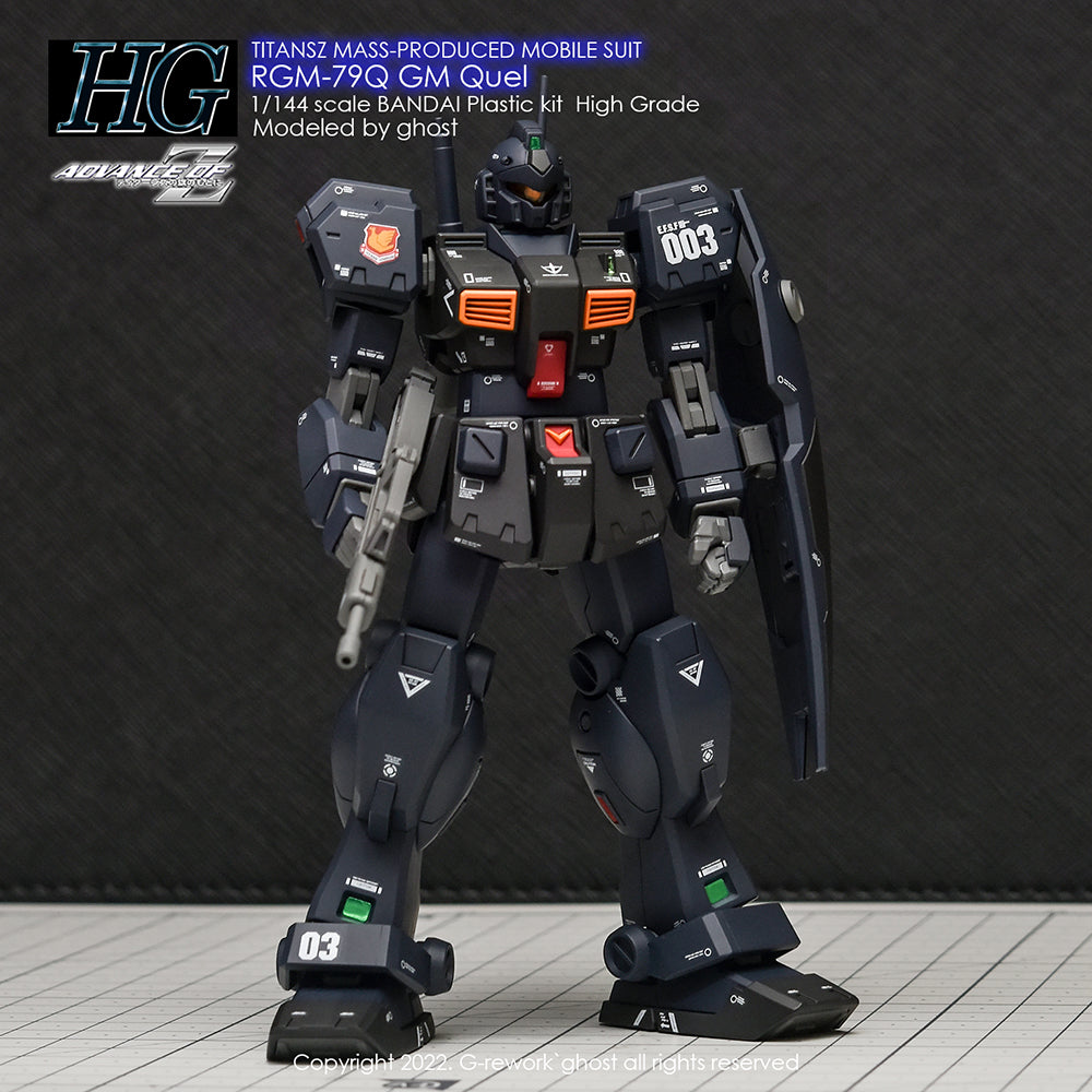 G-REWORK - [HG] RGM-79Q GM Quel Water Decal