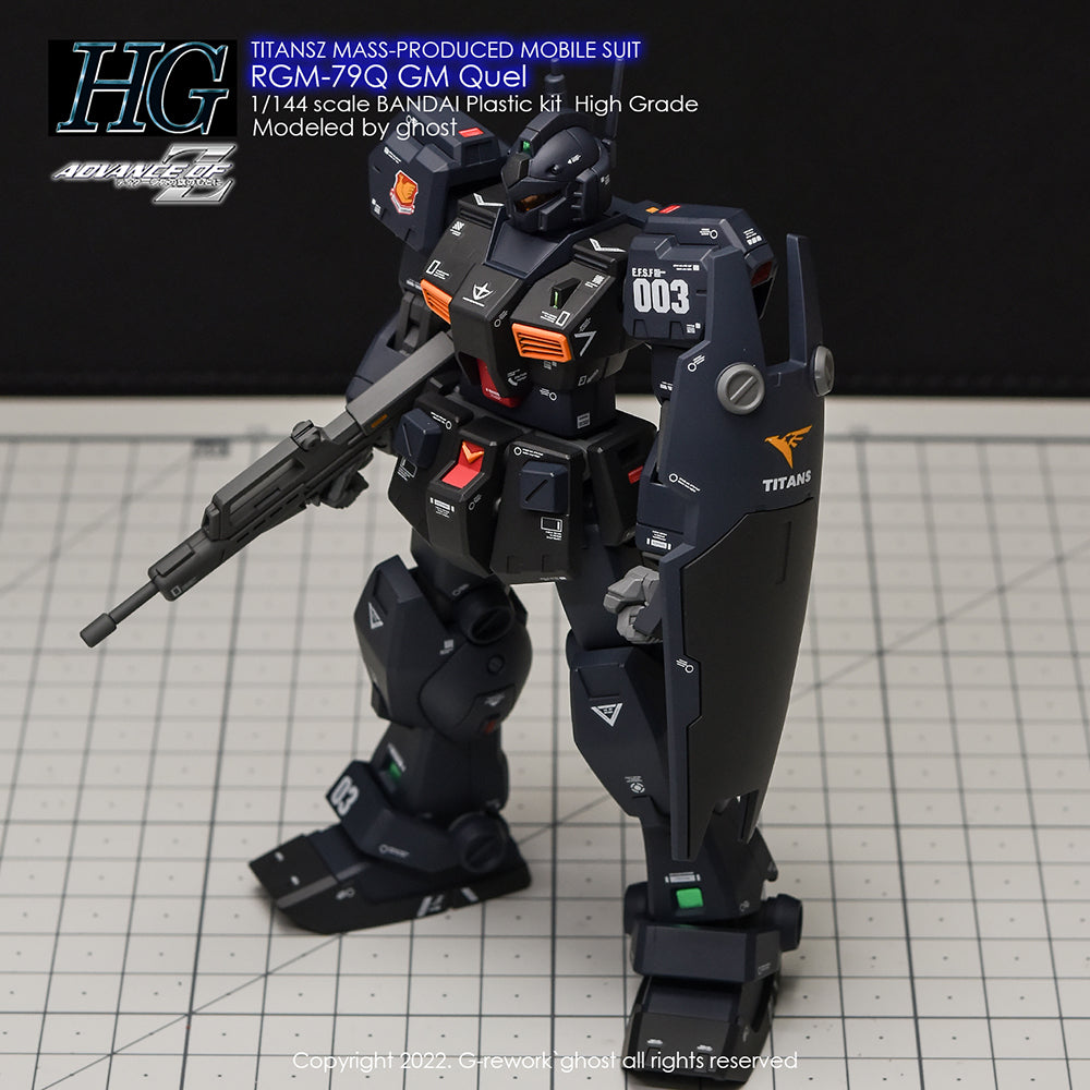 G-REWORK - [HG] RGM-79Q GM Quel Water Decal