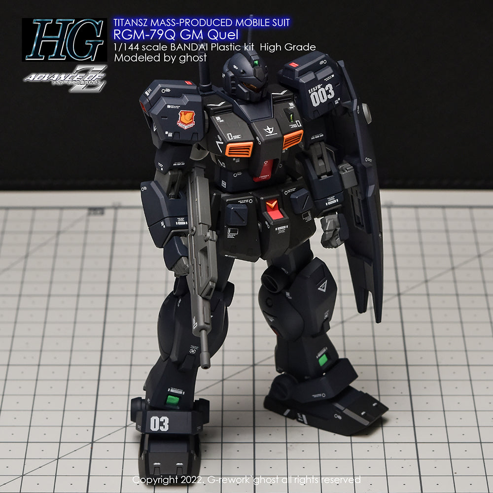 G-REWORK - [HG] RGM-79Q GM Quel Water Decal